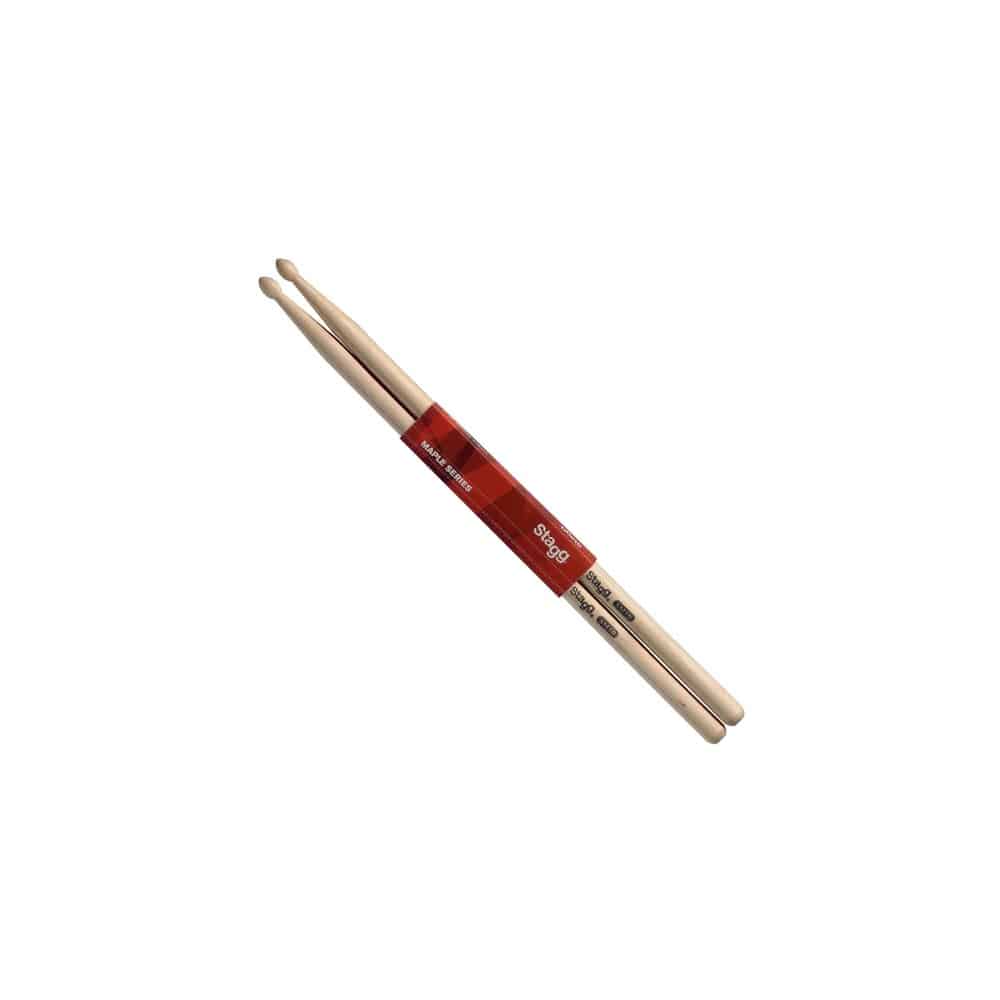 Stagg Maple Drum Sticks – 5A Nylon Tip