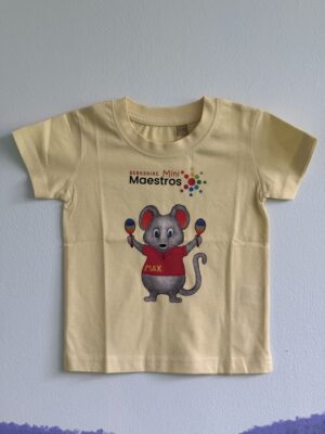 Mini Maestros t-shirt featuring Max the Mouse